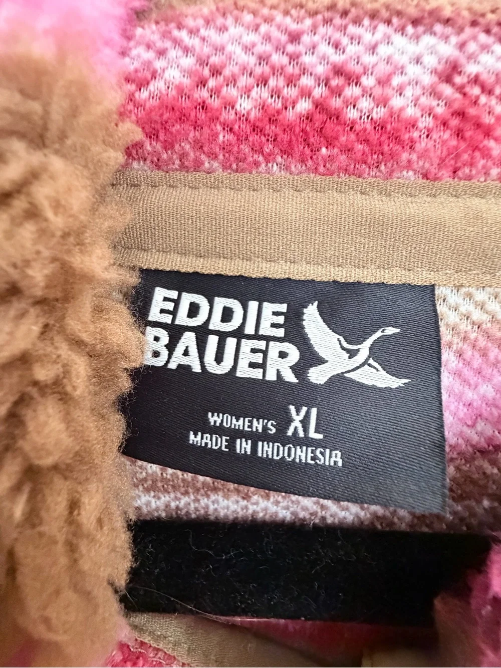 Eddie Bauer chill out fleece hoodie